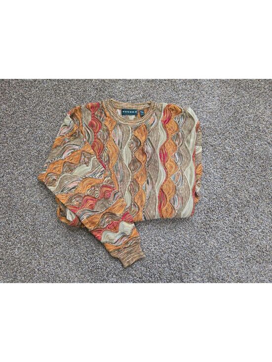 Tundra Other - Tundra Terracotta Knit XL | 90s Crewneck